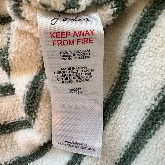 JOULES Womens Chenille Seaham Striped Pullover Jumper US 10 Crew Neck Knit - Picture 12 of 14
